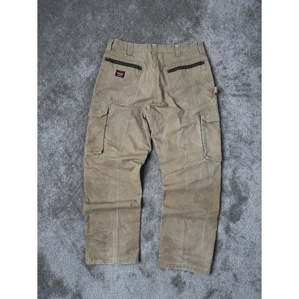 Vintage Mens Cargo Pants Wrangler American style 90s Y2K Streetwear   Size 36/30